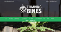 Desktop Screenshot of climbingbineshopfarm.com